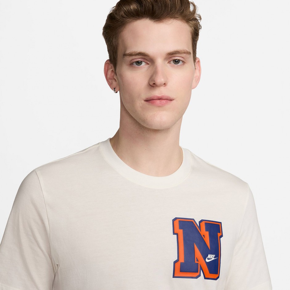 Ανδρικό T-Shirt Εκρού - Nike Sportswear