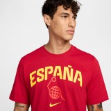 Ανδρικό T-Shirt Μπάσκετ Κόκκινο - Nike Spain Εικόνα 1