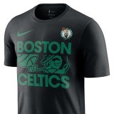 Ανδρικό T-Shirt Μαύρο - Nike Boston Celtics Courtside Εικόνα 1
