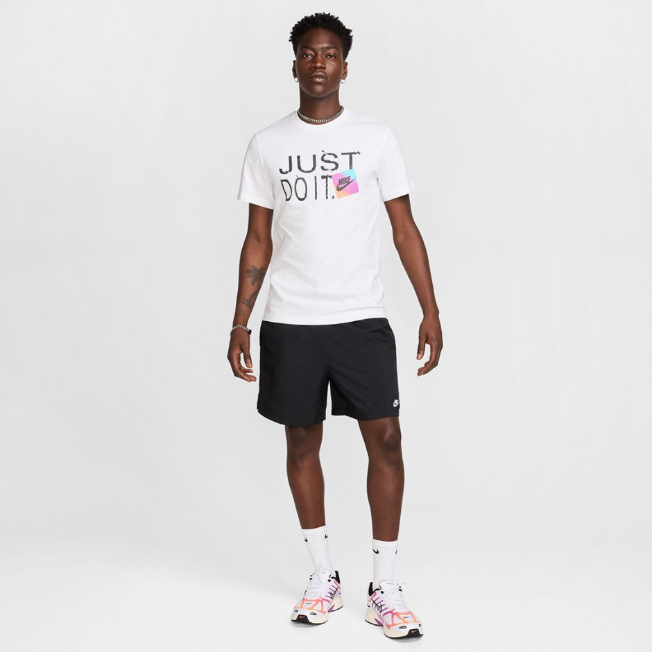 Ανδρικό T-Shirt Λευκό - Nike Sportswear Just Do It