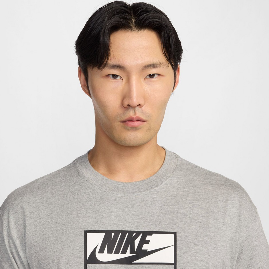 Ανδρικό T-Shirt Γκρι - Nike Sportswear Max90