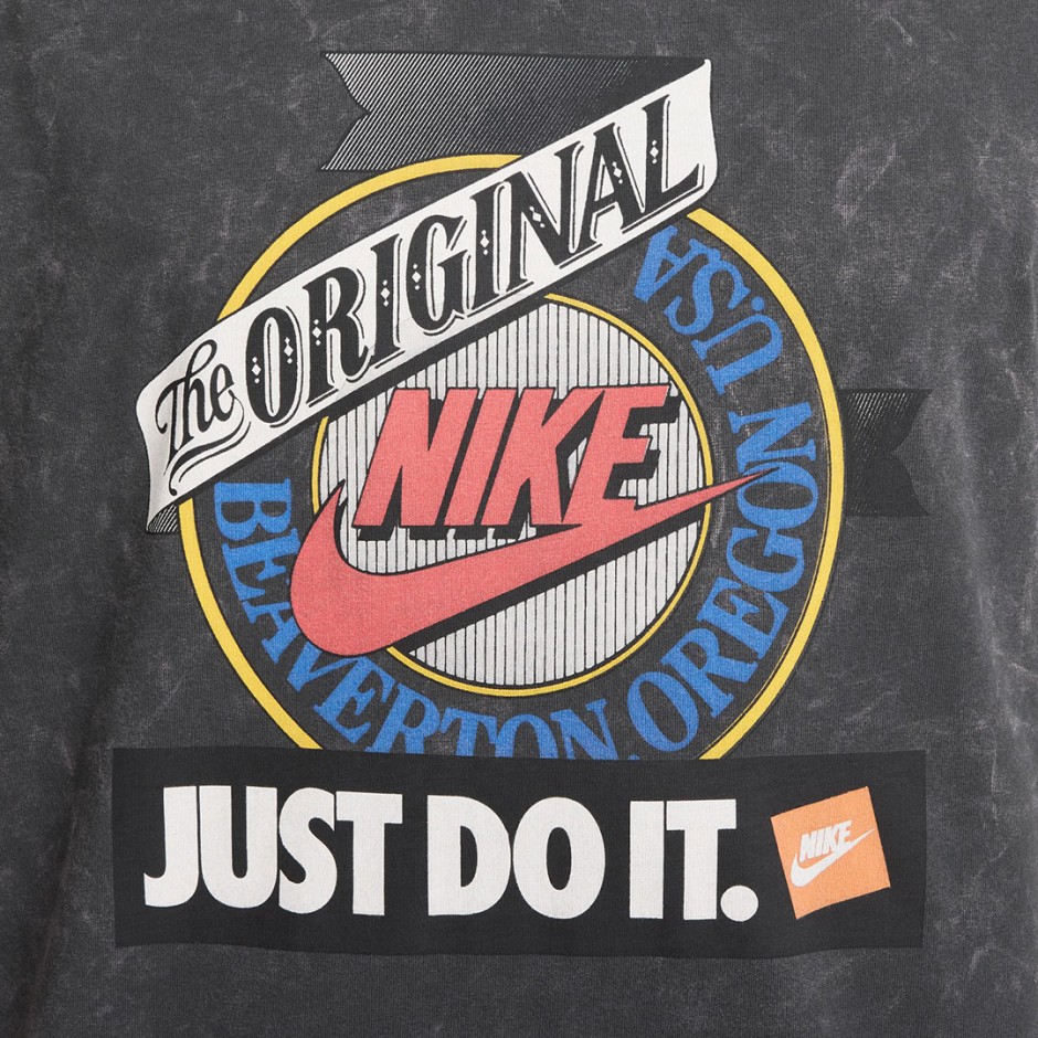 NIKE U NSW TEE M90 TEST PRINT HJ0594-060 Coal