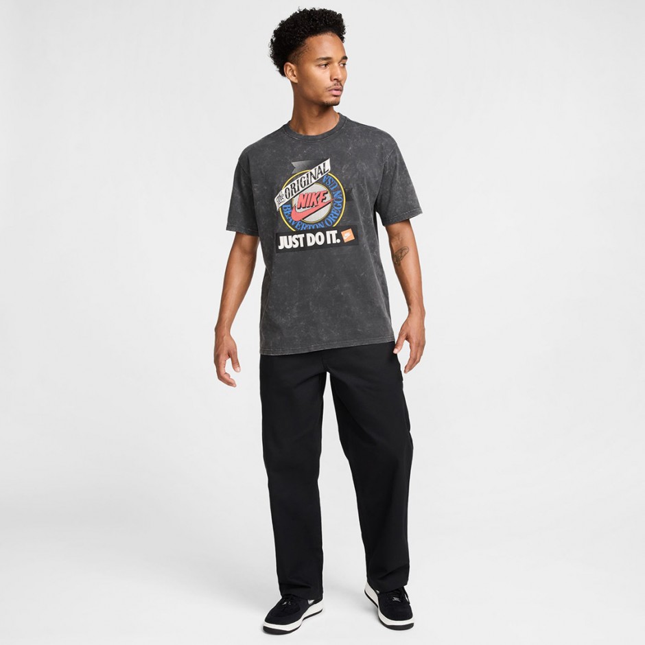 NIKE U NSW TEE M90 TEST PRINT HJ0594-060 Coal