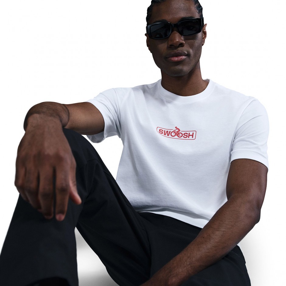 Ανδρικό T-Shirt Λευκό - Nike Sportswear Club