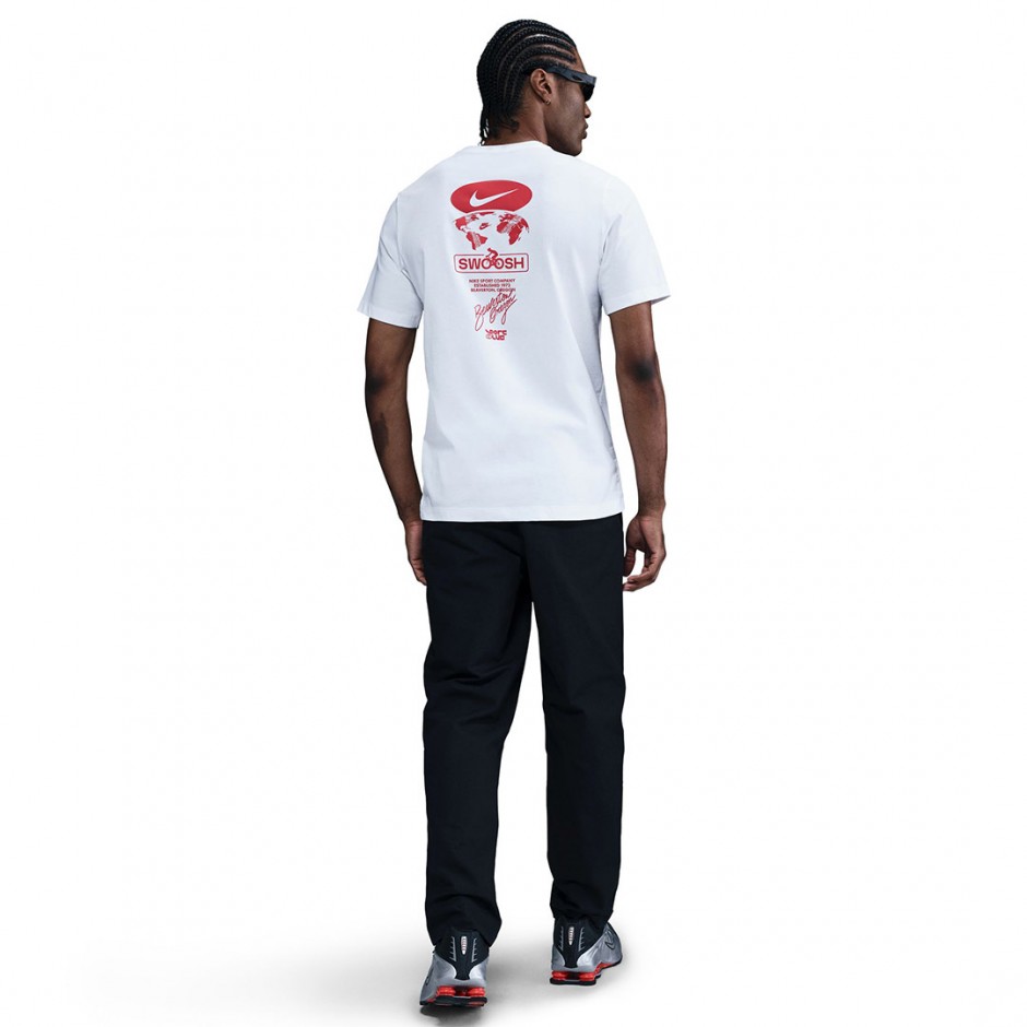 Ανδρικό T-Shirt Λευκό - Nike Sportswear Club