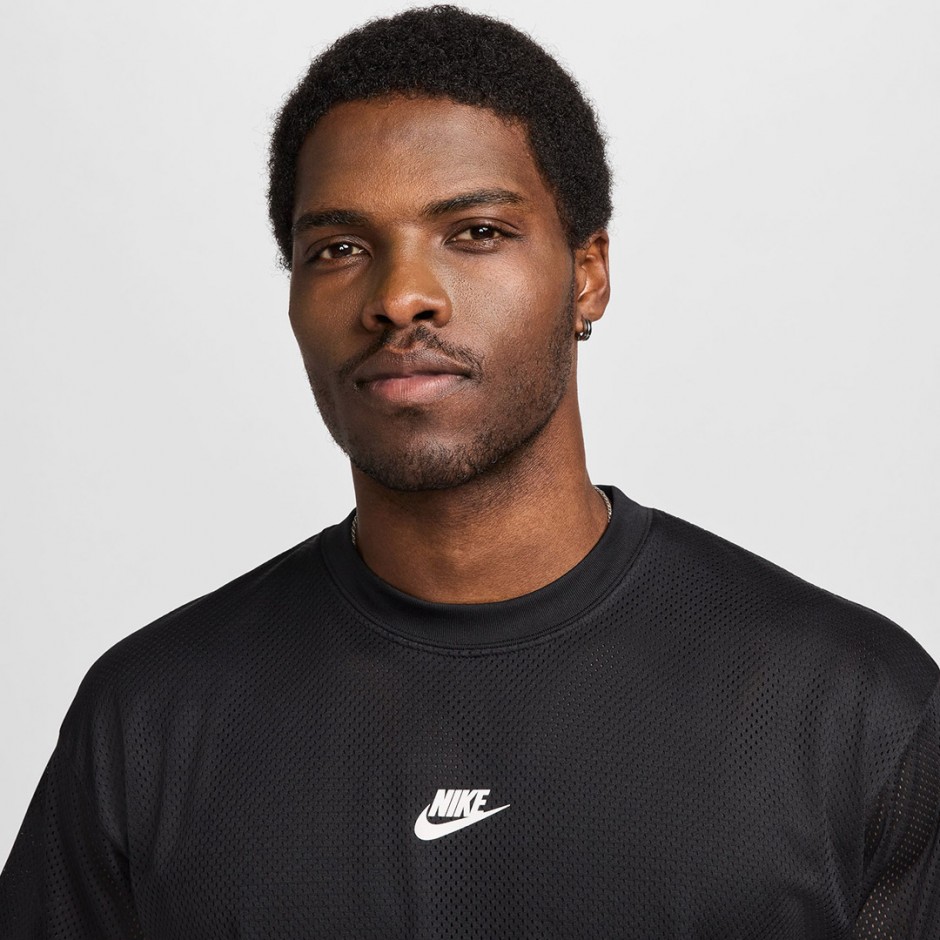Ανδρικό T-Shirt Μαύρο - Nike Mesh Max90