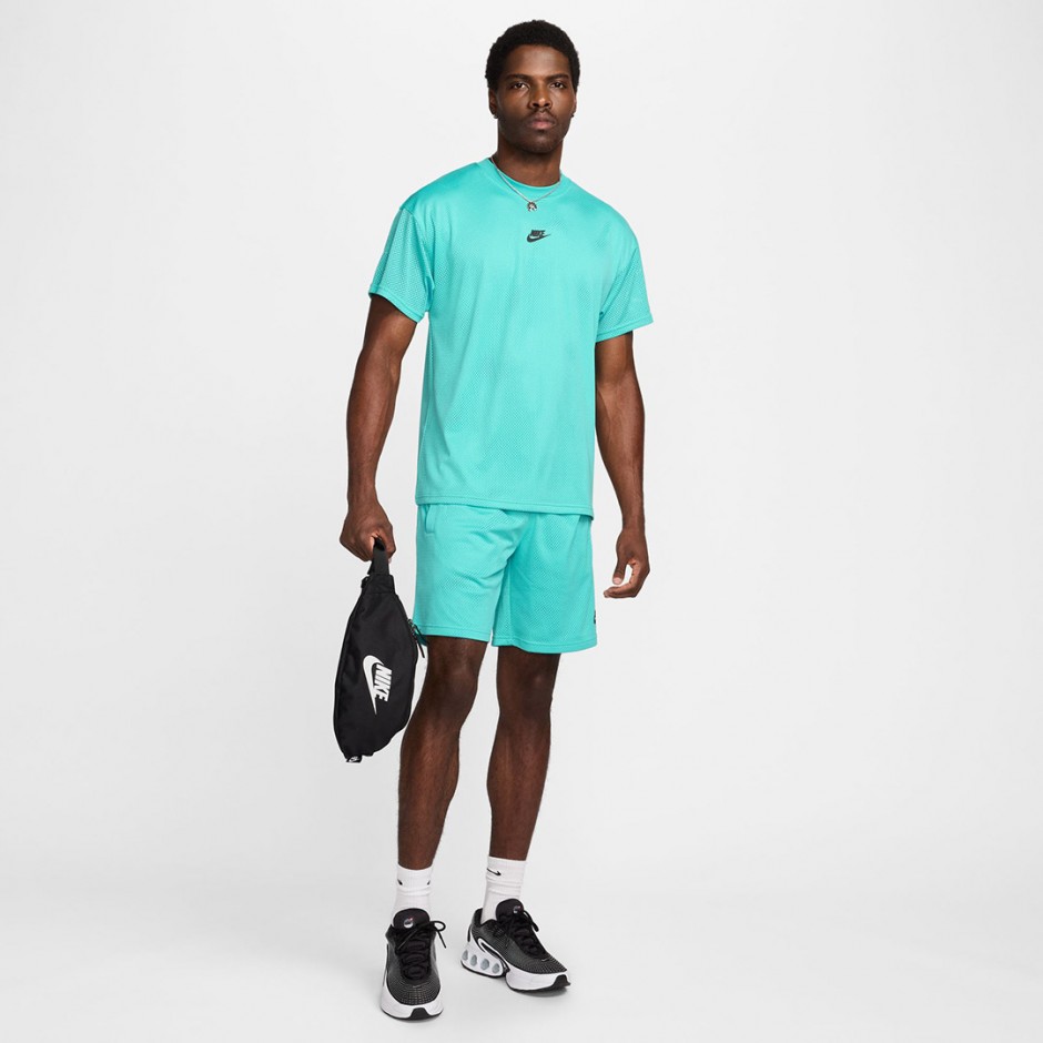 Ανδρικό T-Shirt Τιρκουάζ - Nike Mesh Max90