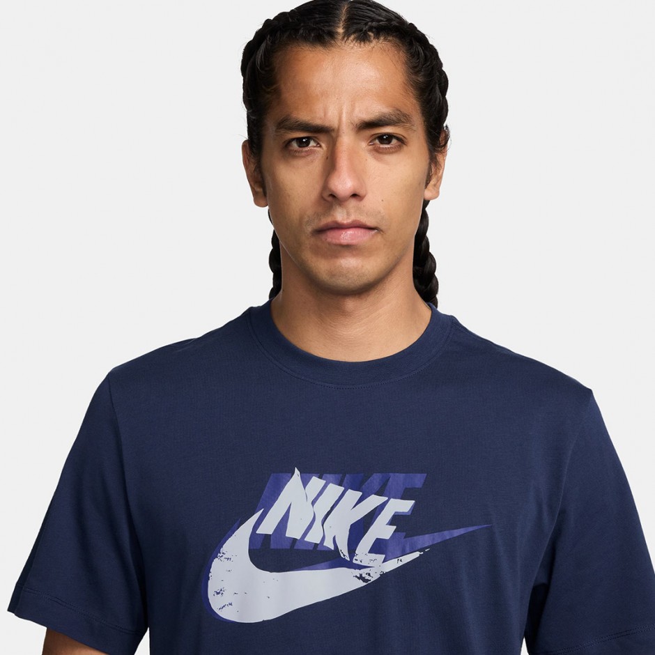 NIKE M NSW TEE 12MO FUTURA SP25 HJ0559-410 Blue