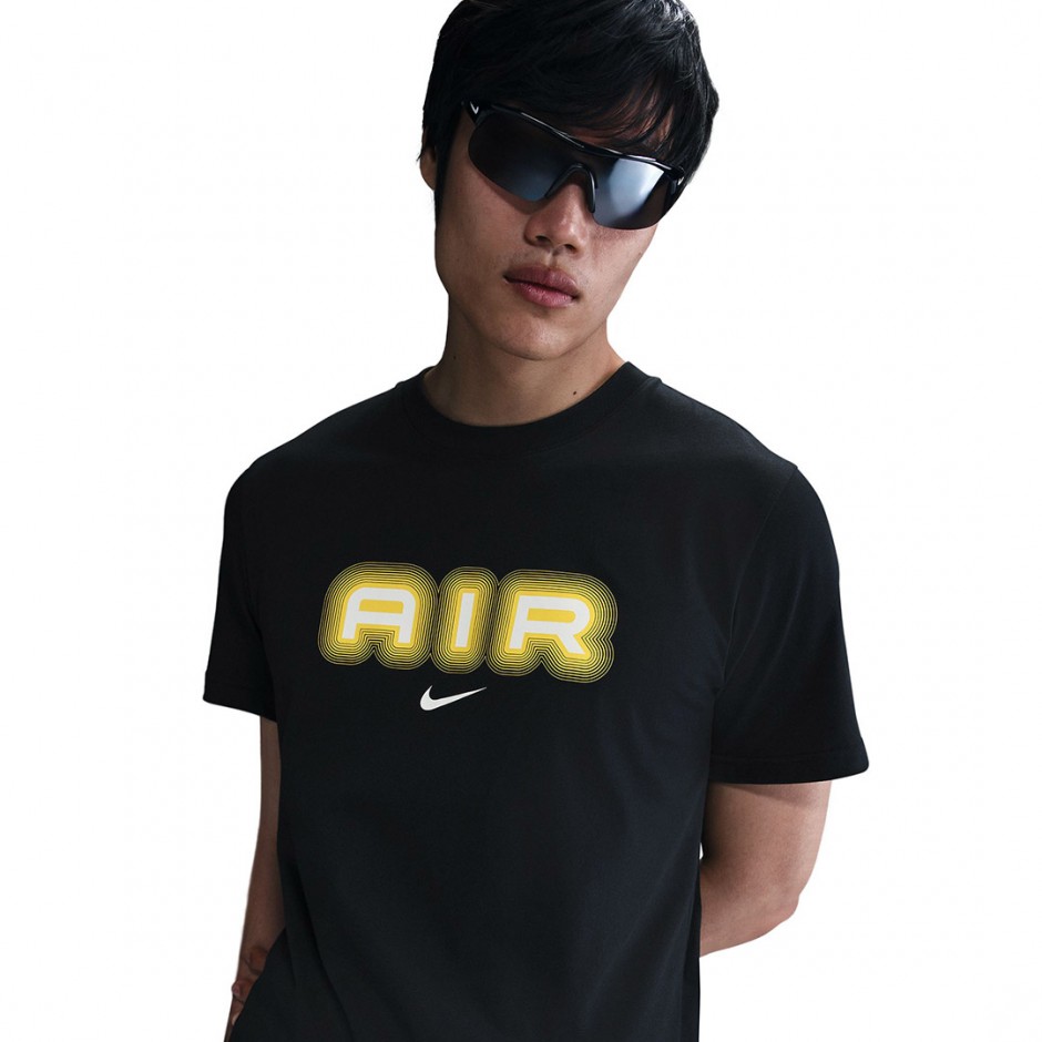 Ανδρικό T-Shirt Μαύρο - Nike Air