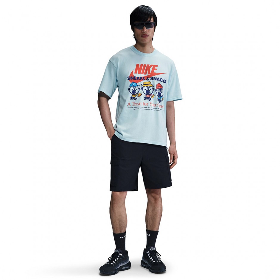 NIKE U NSW TEE M90 OC SOLE FOOD HJ0754-474 Siel