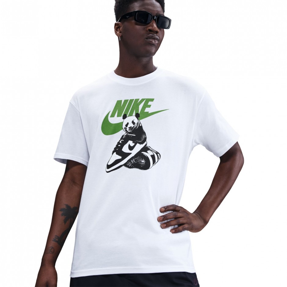 Ανδρικό T-Shirt Λευκό - Nike Sportswear Dunk
