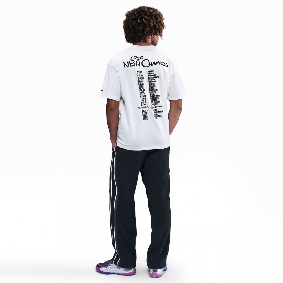 Ανδρικό T-Shirt Λευκό - Nike LeBron 'Bubble Boy'