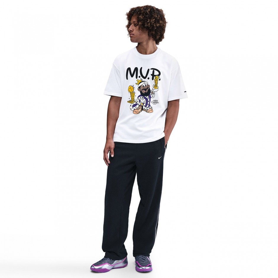 Ανδρικό T-Shirt Λευκό - Nike LeBron 'Bubble Boy'