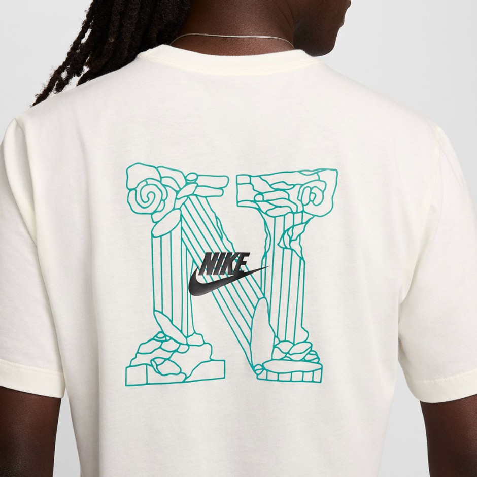 Ανδρικό T-Shirt Εκρού - Nike Sportswear