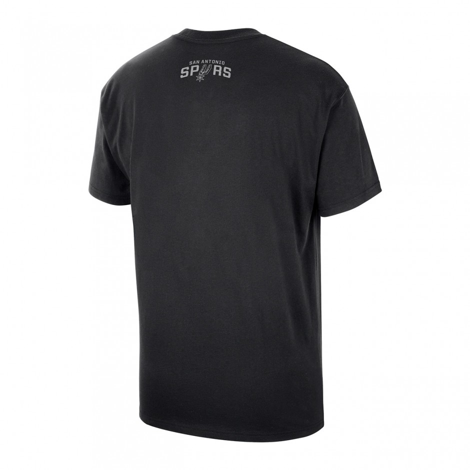 Ανδρικό T-Shirt NBA Μαύρο - Nike Victor Wembanyama