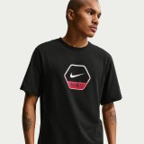 Ανδρικό T-Shirt Μαύρο - Nike Sportswear  Εικόνα 3