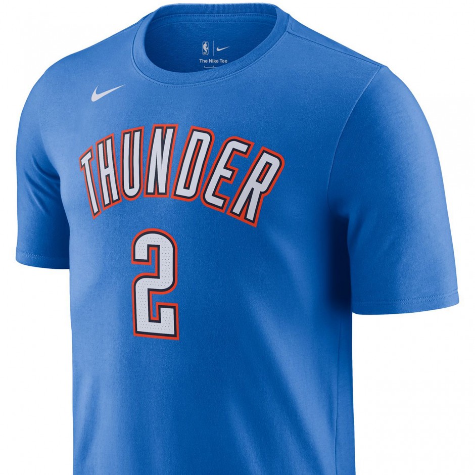 Ανδρικό T-Shirt NBA Ρουά - Nike Shai Gilgeous-Alexander Oklahoma City Thunder Icon Edition