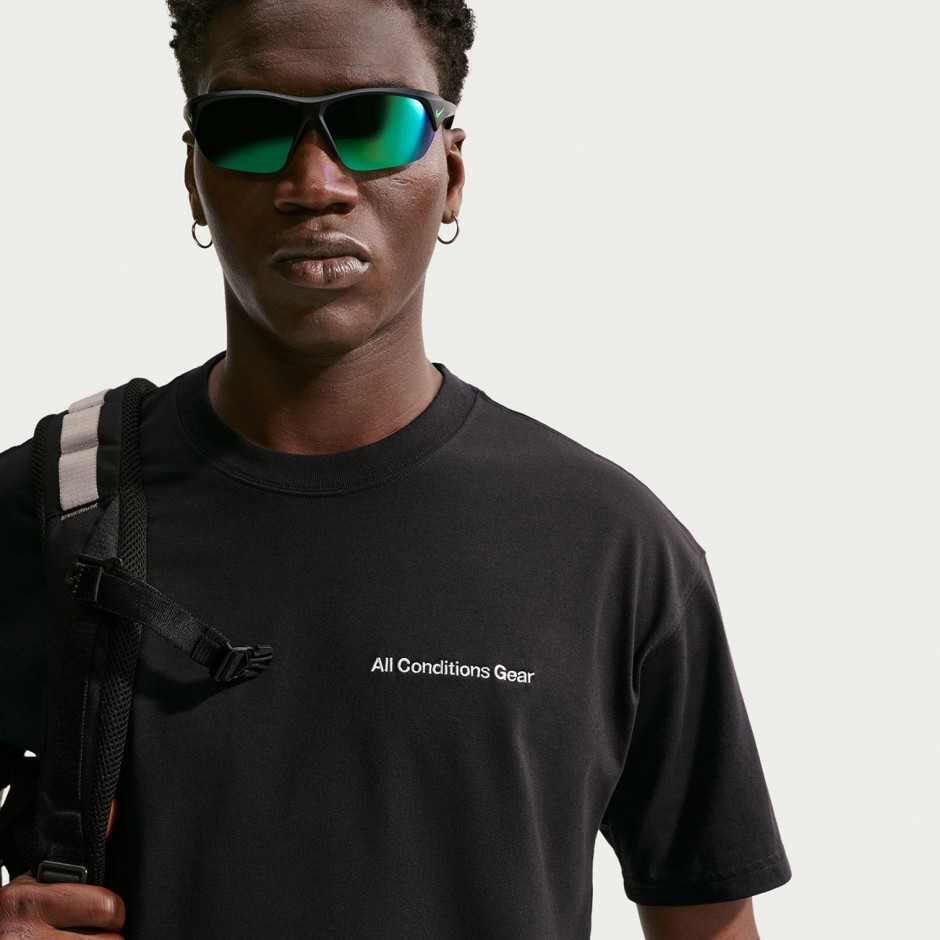 Ανδρικό T-Shirt Trail Μαύρο - Nike ACG