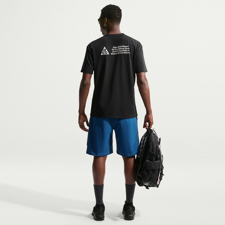 Ανδρικό T-Shirt Trail Μαύρο - Nike ACG