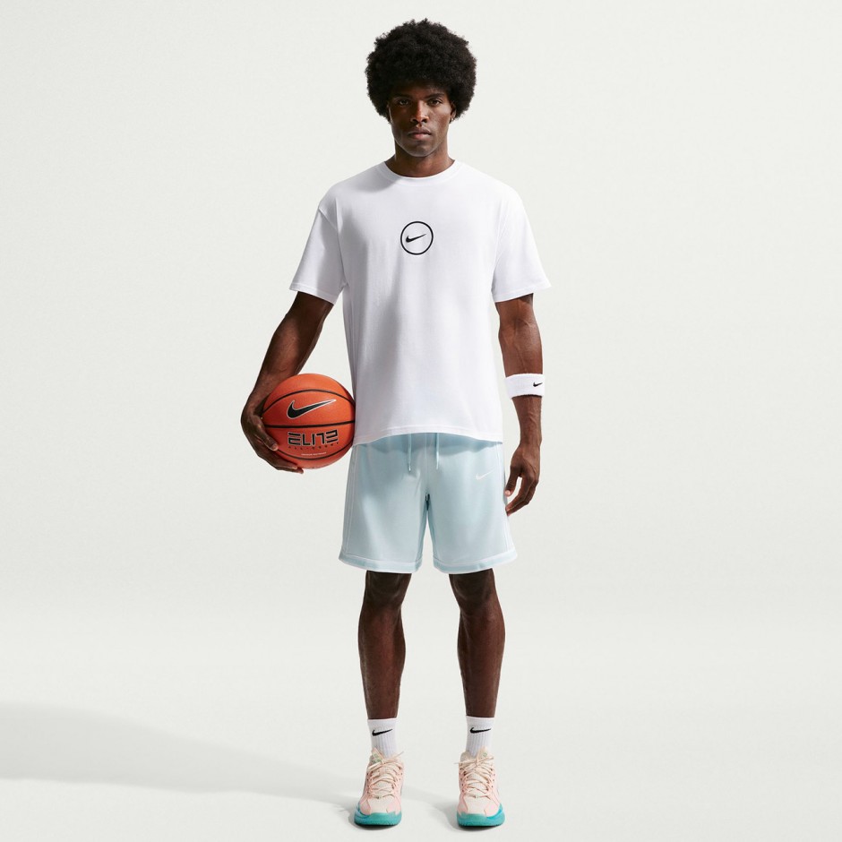 Men's Basketball T-Shirt White - Nike Max90