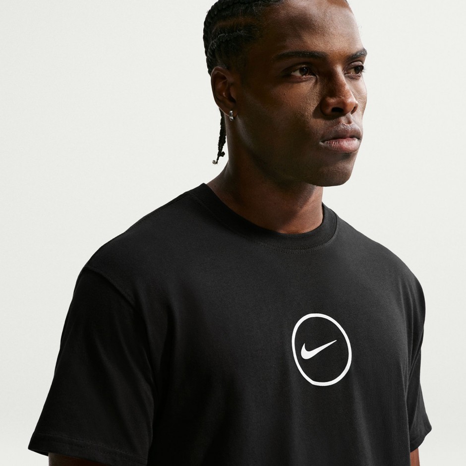 Ανδρικό T-Shirt Μπάσκετ Μαύρο - Nike Max90