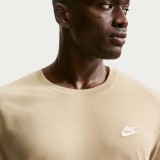 Ανδρικό T-Shirt Μπεζ - Nike Sportswear Club Εικόνα 1