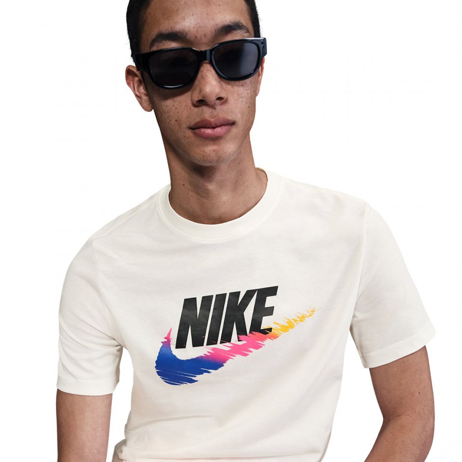 Ανδρικό T-Shirt Εκρού - Nike Sportswear