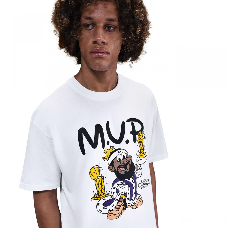 Ανδρικό T-Shirt Λευκό - Nike LeBron 'Bubble Boy'