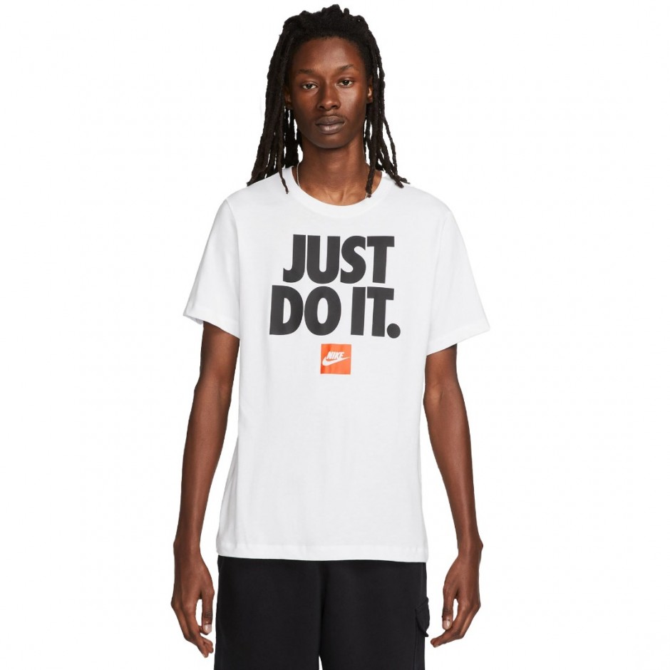 Ανδρικό T-Shirt Λευκό - Nike Sportswear Just Do It