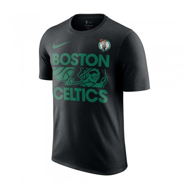 Ανδρικό T-Shirt Μαύρο - Nike Boston Celtics Courtside