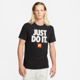 Ανδρικό T-Shirt Μαύρο - Nike Sportswear Just Do It Εικόνα 