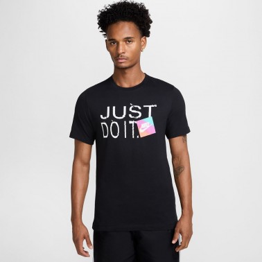Ανδρικό T-Shirt Μαύρο - Nike Sportswear Just Do It