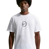 Men's Basketball T-Shirt White - Nike Max90 Image 