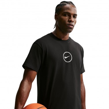 Ανδρικό T-Shirt Μπάσκετ Μαύρο - Nike Max90
