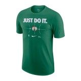 Ανδρικό T-Shirt Μπάσκετ Πράσινο - Nike NBA Boston Celtics Essential  Εικόνα 