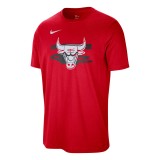 Ανδρικό T-Shirt NBA Κόκκινο - Nike Chicago Bulls Courtside Εικόνα 