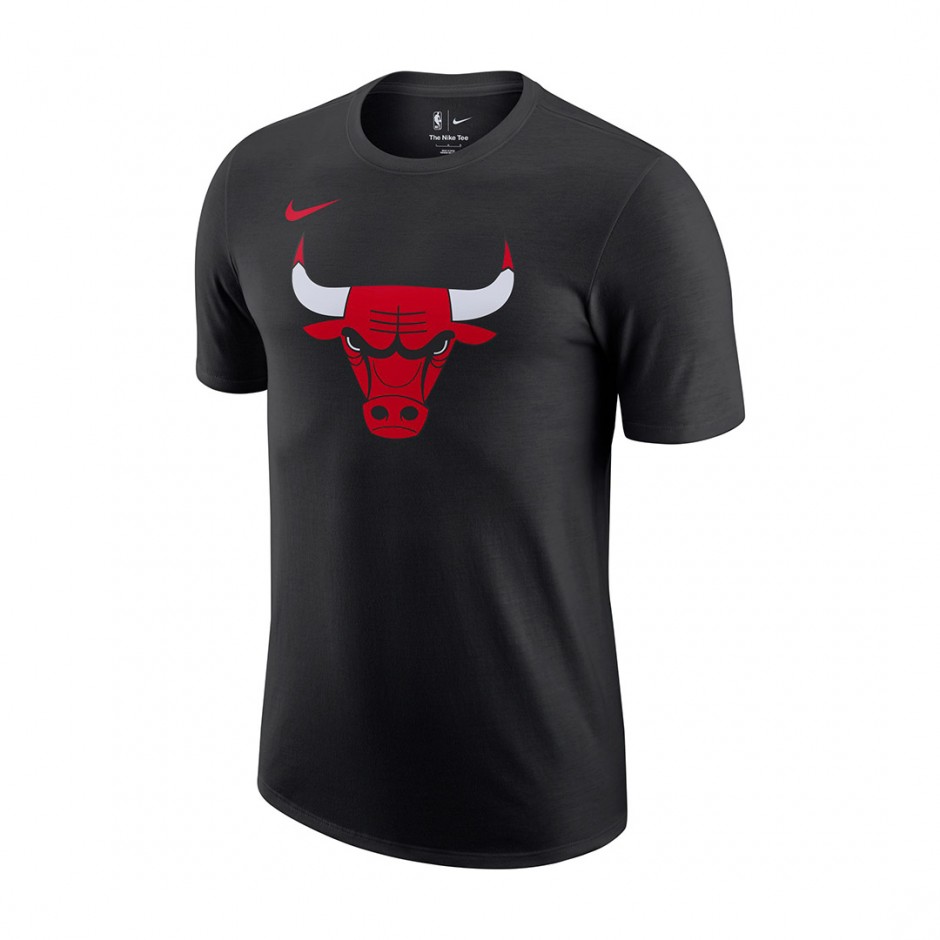 Ανδρικό T-Shirt NBA Μαύρο - Nike Chicago Bulls Essential
