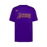 Ανδρικό T-Shirt NBA Μωβ - Nike Los Angeles Lakers Essentials Εικόνα 