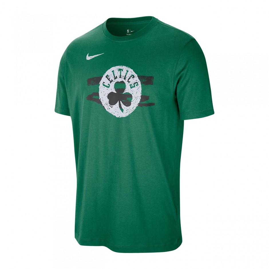 Ανδρικό T-Shirt NBA Πράσινο - Nike Boston Celtics Courtside