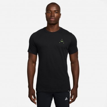 Ανδρικό T-Shirt Trail Μαύρο - Nike ACG