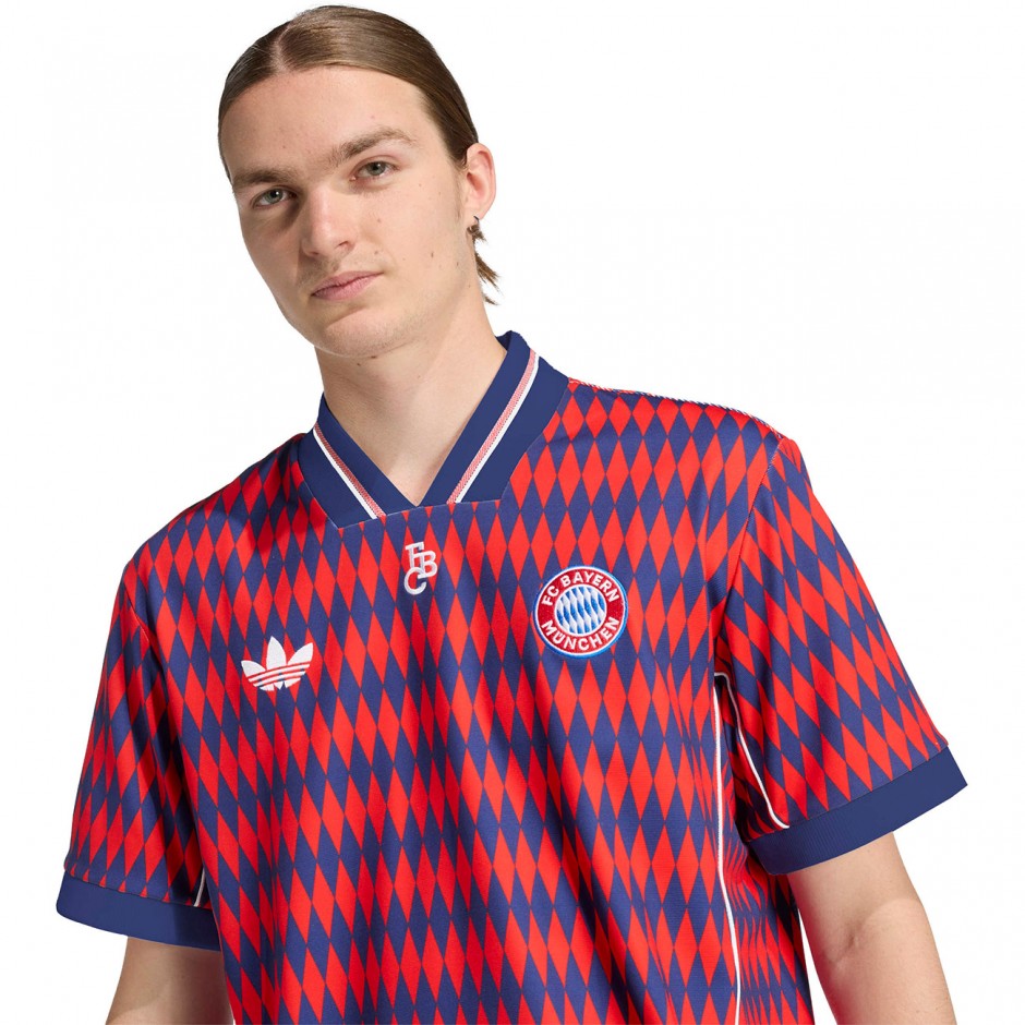 Ανδρικό T-Shirt Κόκκινο - adidas Performance Bayern Munich LFSTLR Jersey