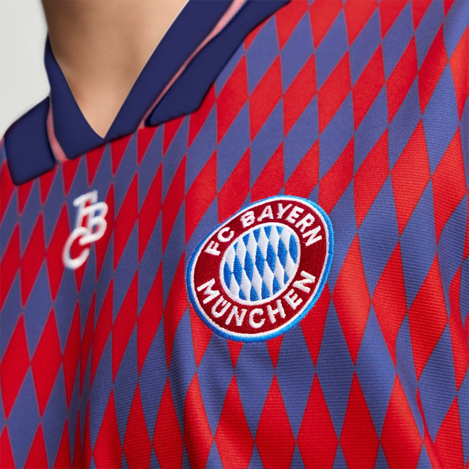 Ανδρικό T-Shirt Κόκκινο - adidas Performance Bayern Munich LFSTLR Jersey