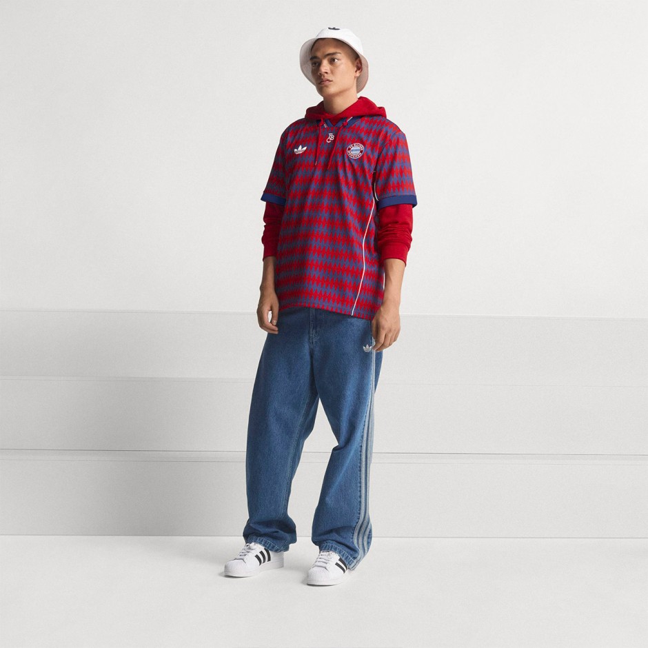 Ανδρικό T-Shirt Κόκκινο - adidas Performance Bayern Munich LFSTLR Jersey