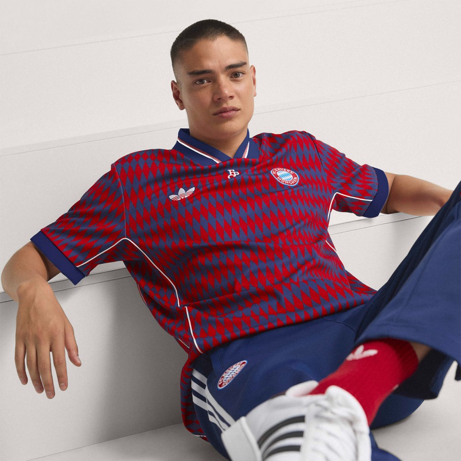 Ανδρικό T-Shirt Κόκκινο - adidas Performance Bayern Munich LFSTLR Jersey