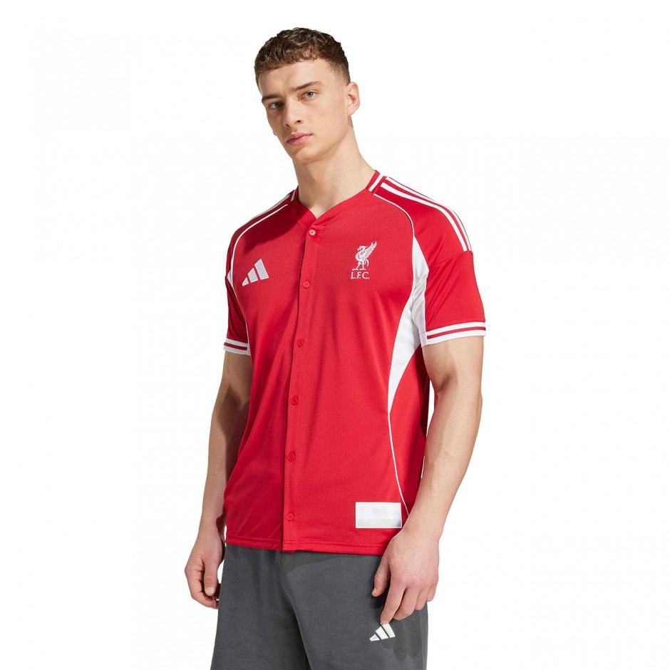 Ανδρική Ζακέτα Κόκκινη - adidas Performance Liverpool FC US Pack