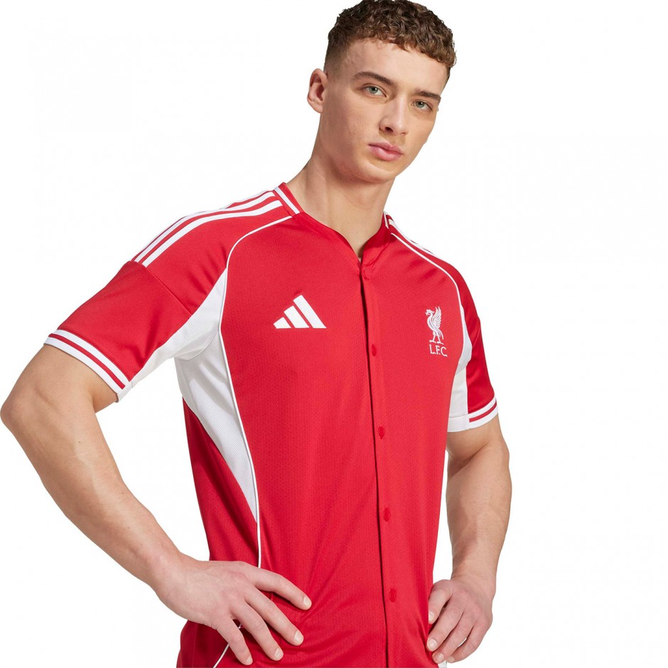 Ανδρική Ζακέτα Κόκκινη - adidas Performance Liverpool FC US Pack