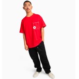 CONVERSE SKETCH T-SHIRT 10027256-A01 Red Image 2