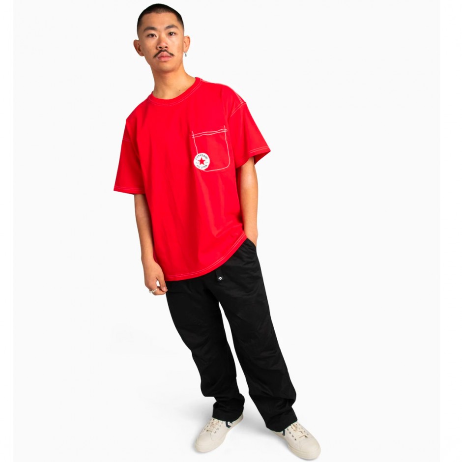 CONVERSE SKETCH T-SHIRT 10027256-A01 Red