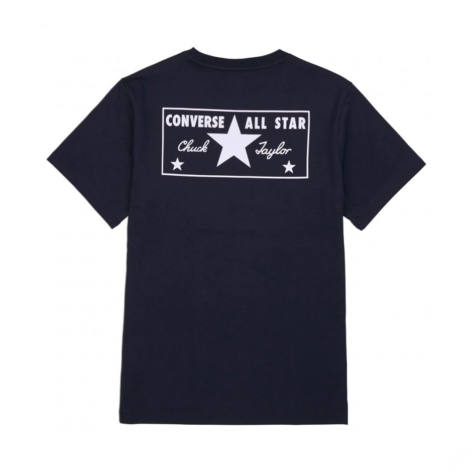 CONVERSE LICENSE PLATE TEE 10027997-A01 Black