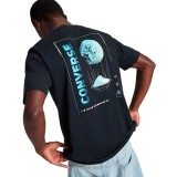 Ανδρικό T-Shirt Μαύρο - Converse Otherworldly Transmissions Εικόνα 0
